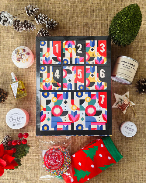 Women’s  7-Day Advent Calendar | Christmas Gift Box for Her