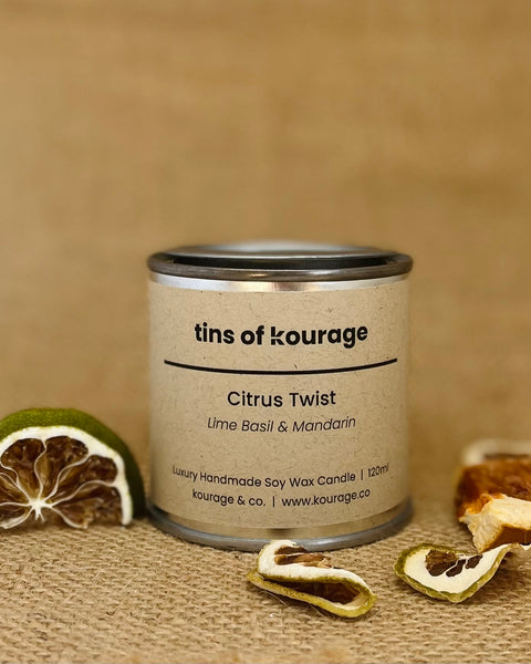 Citrus Twist Soy Wax Candle